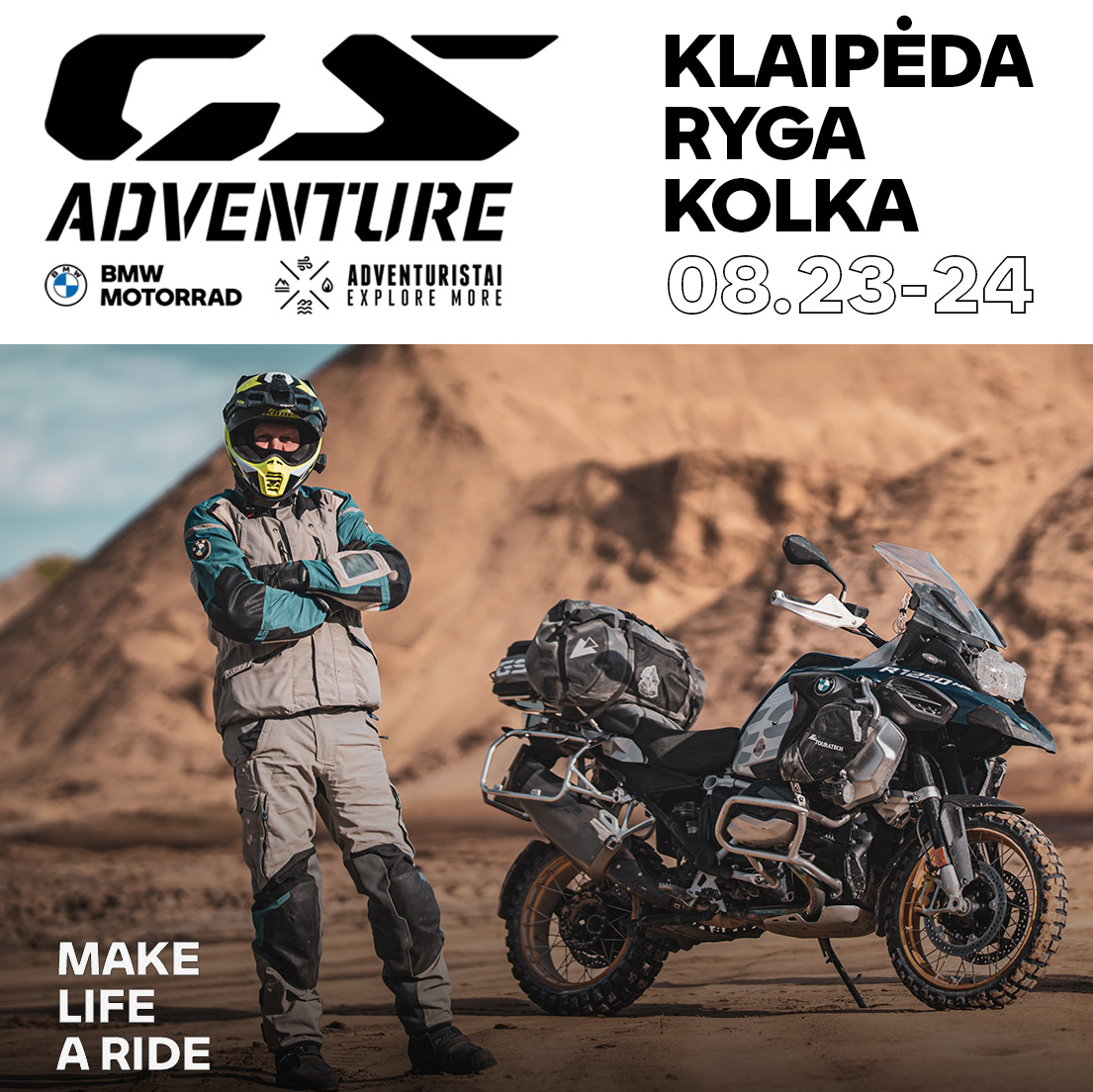 GS Adventure bilietas - vienvietis kambarys