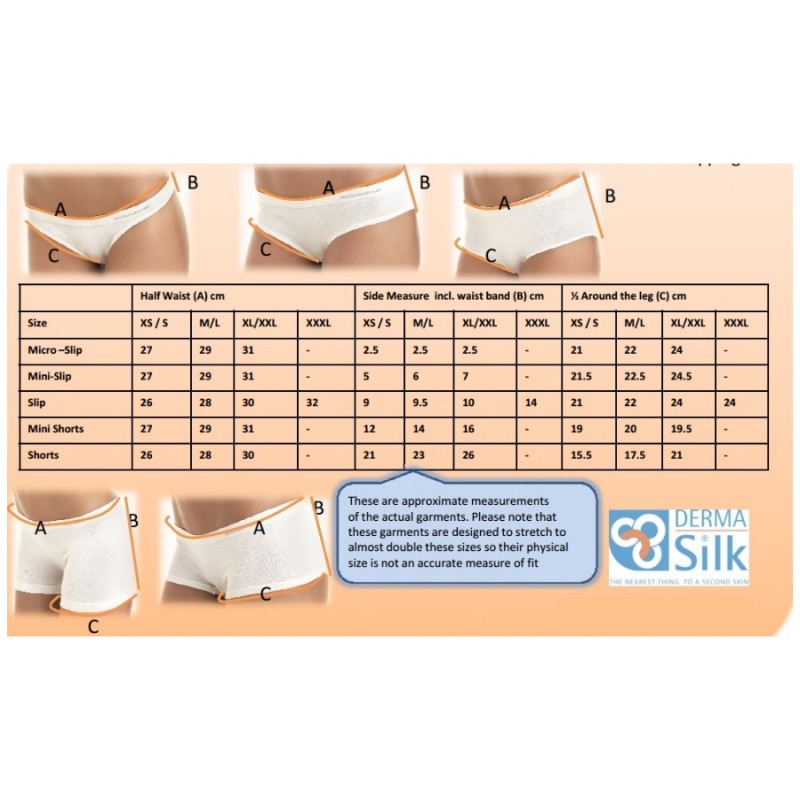 DermaSilk kelnaitės "Slip Midi Basic"