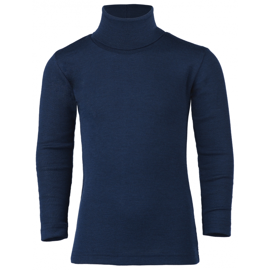 Vilnonis golfukas su šilku mėlynas