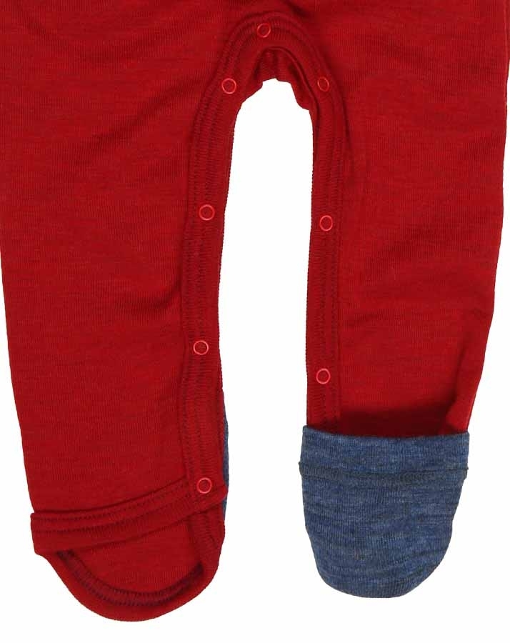 Vilnoniai šliaužtinukai mėlynai baltai dryžuoti