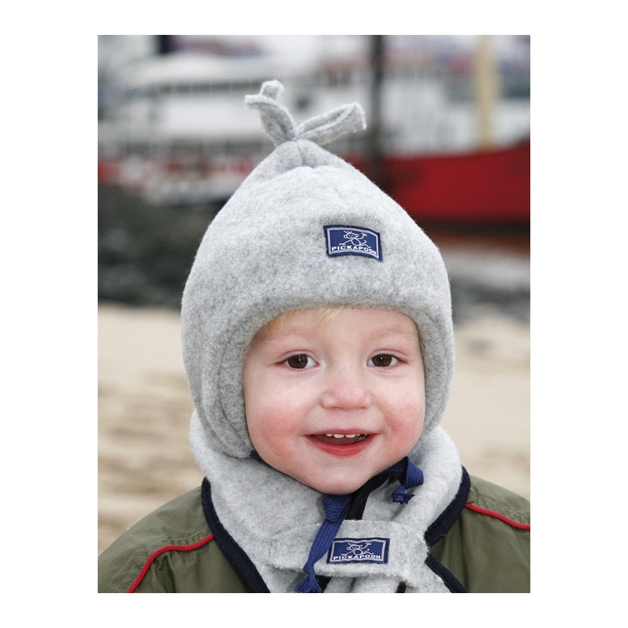 Vilnonė kepurytė, pilka