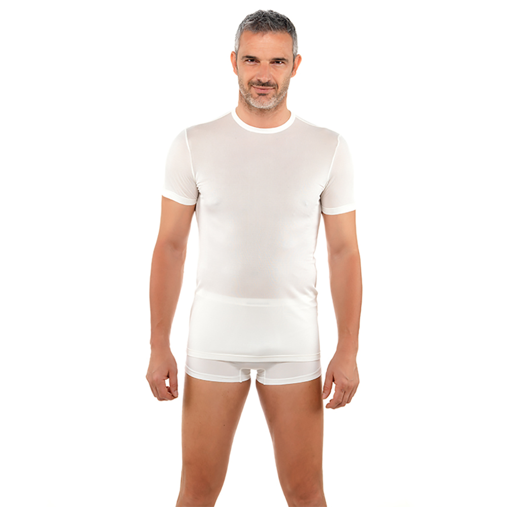 Dermasilk vyriški marškinėliai trumpomis rankovėmis