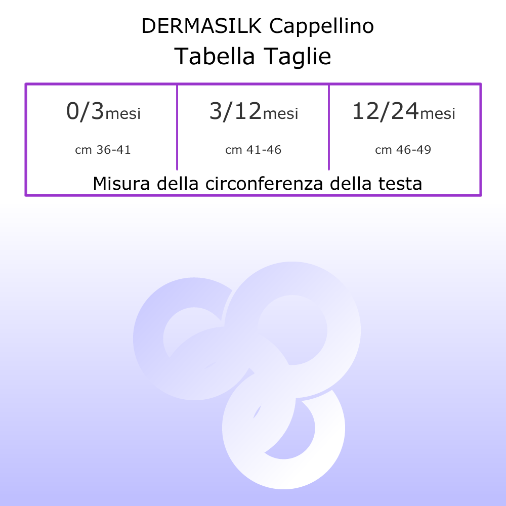 DermaSilko pluošto kepurė kūdikiui