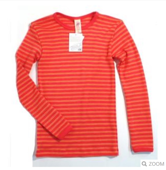 Vilnoniai marškinėliai ilgomis rankovėmis mėlyni ir geltoni dryžiai