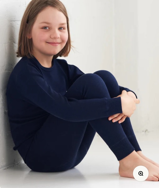 Merino vilnos kelnės mėlynos 