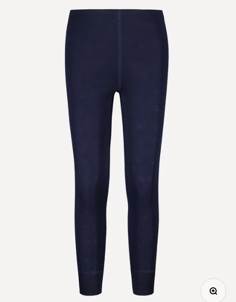 Merino vilnos kelnės mėlynos