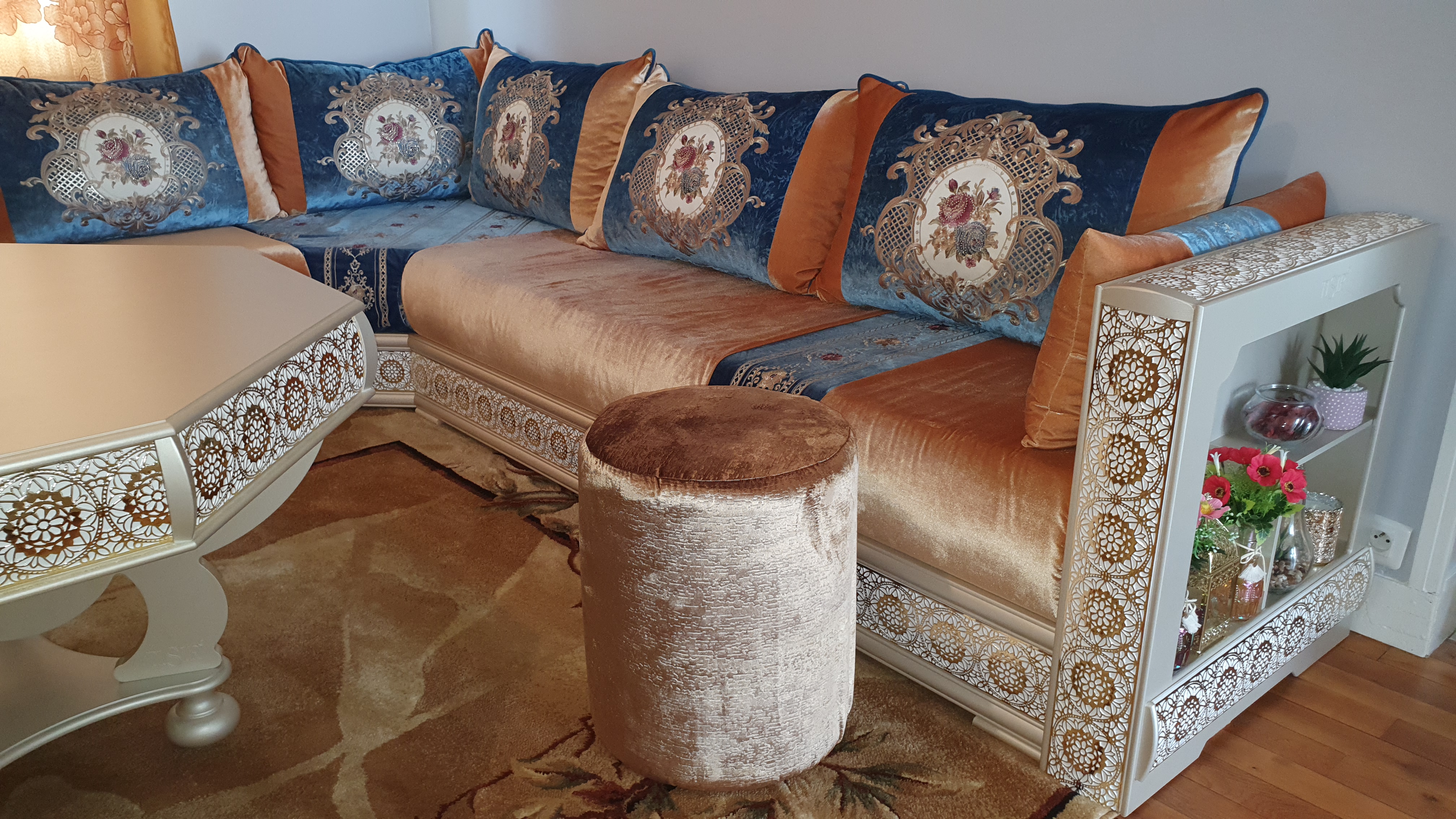 SALON MAROCAIN ROSONI DORE