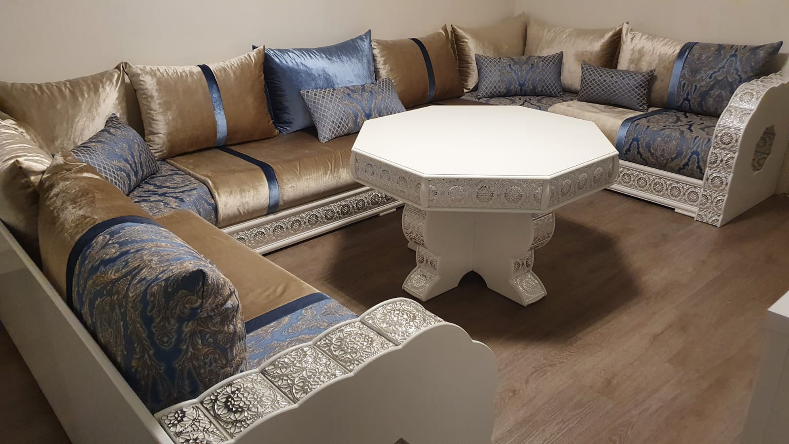 SALON MAROCAIN ROSSONI BLANC ARG