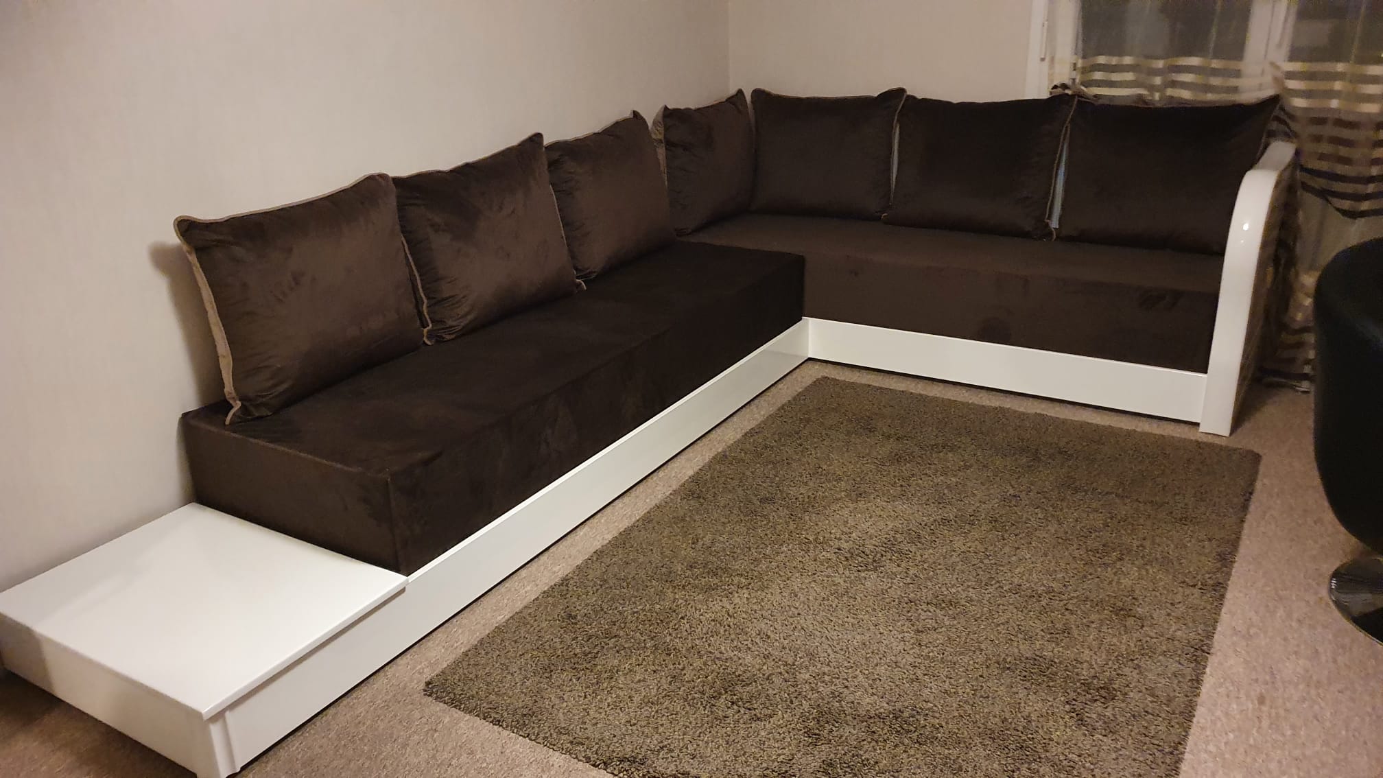 SALON MAROCAIN MARMARA BLANC