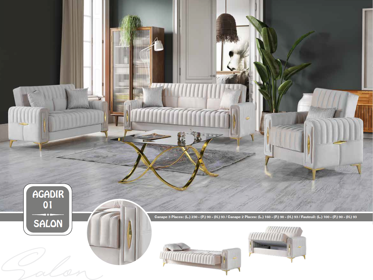 Salon de luxe Agadir