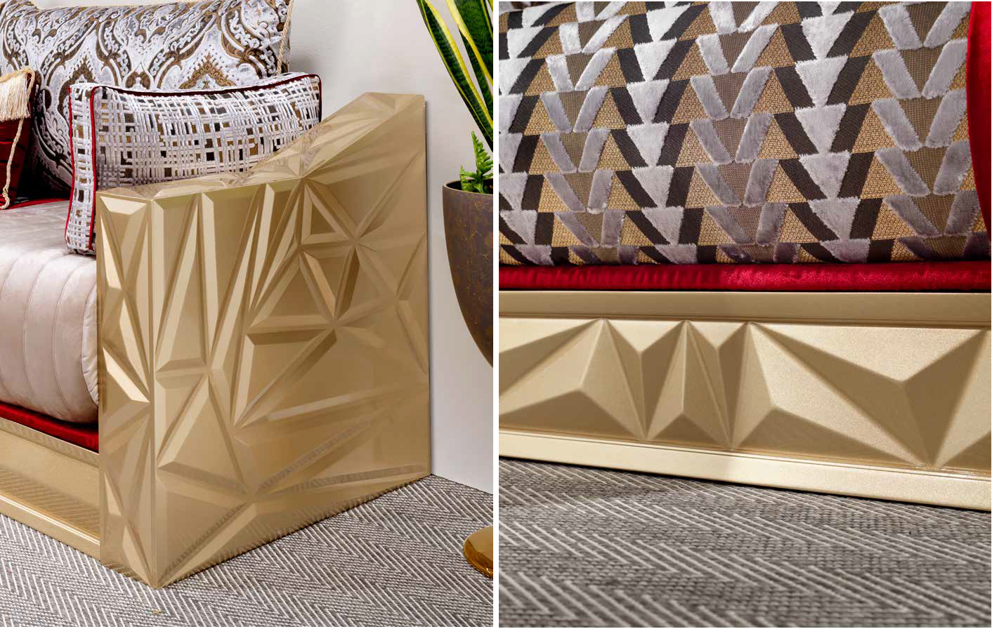 Salon Pyramide doré