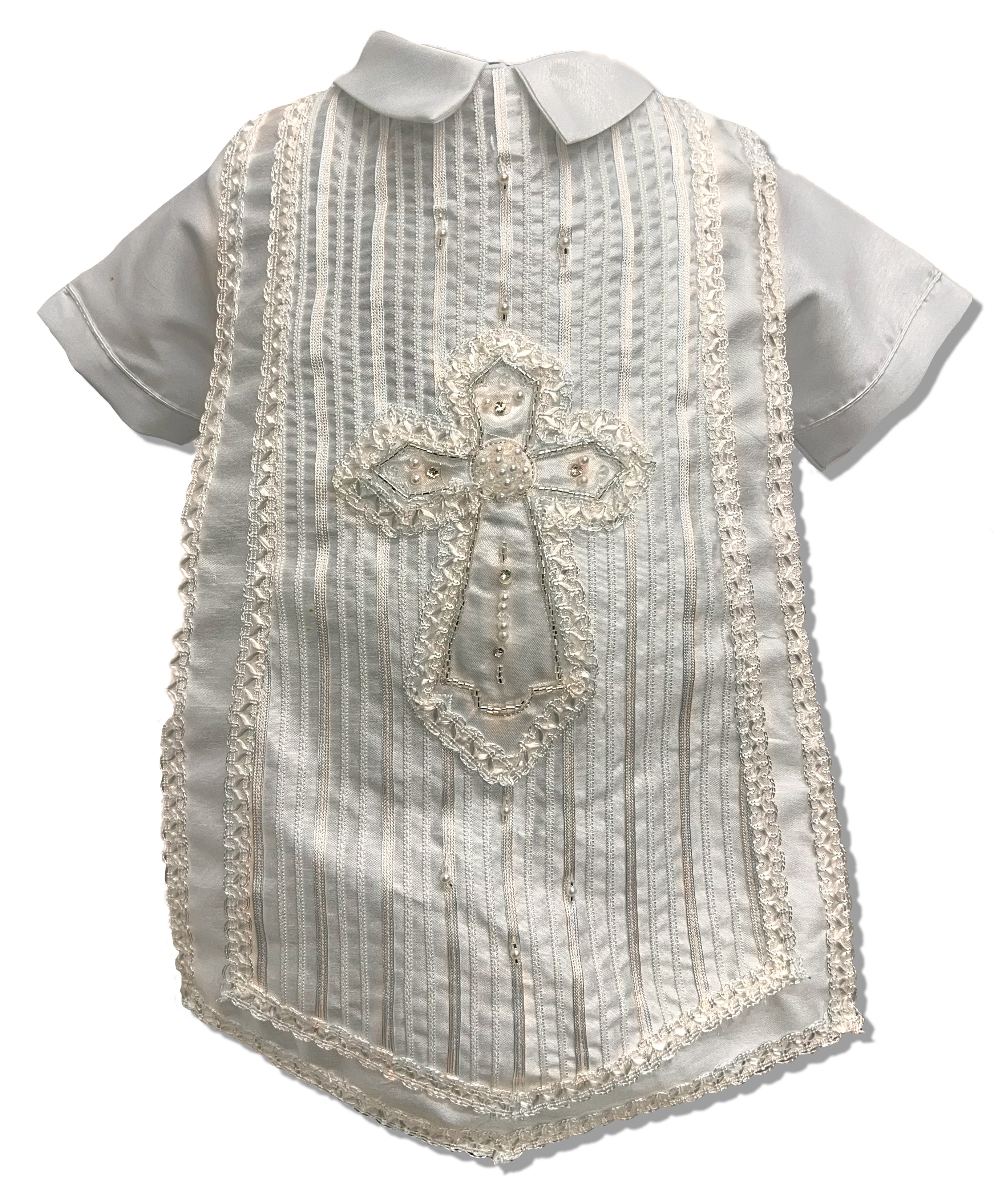 Ropón de bautizo para niño alta calidad: Modelo David