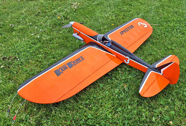 KK Spectre - Control Line Stunt Model - Laser-cut balsa/ply parts set