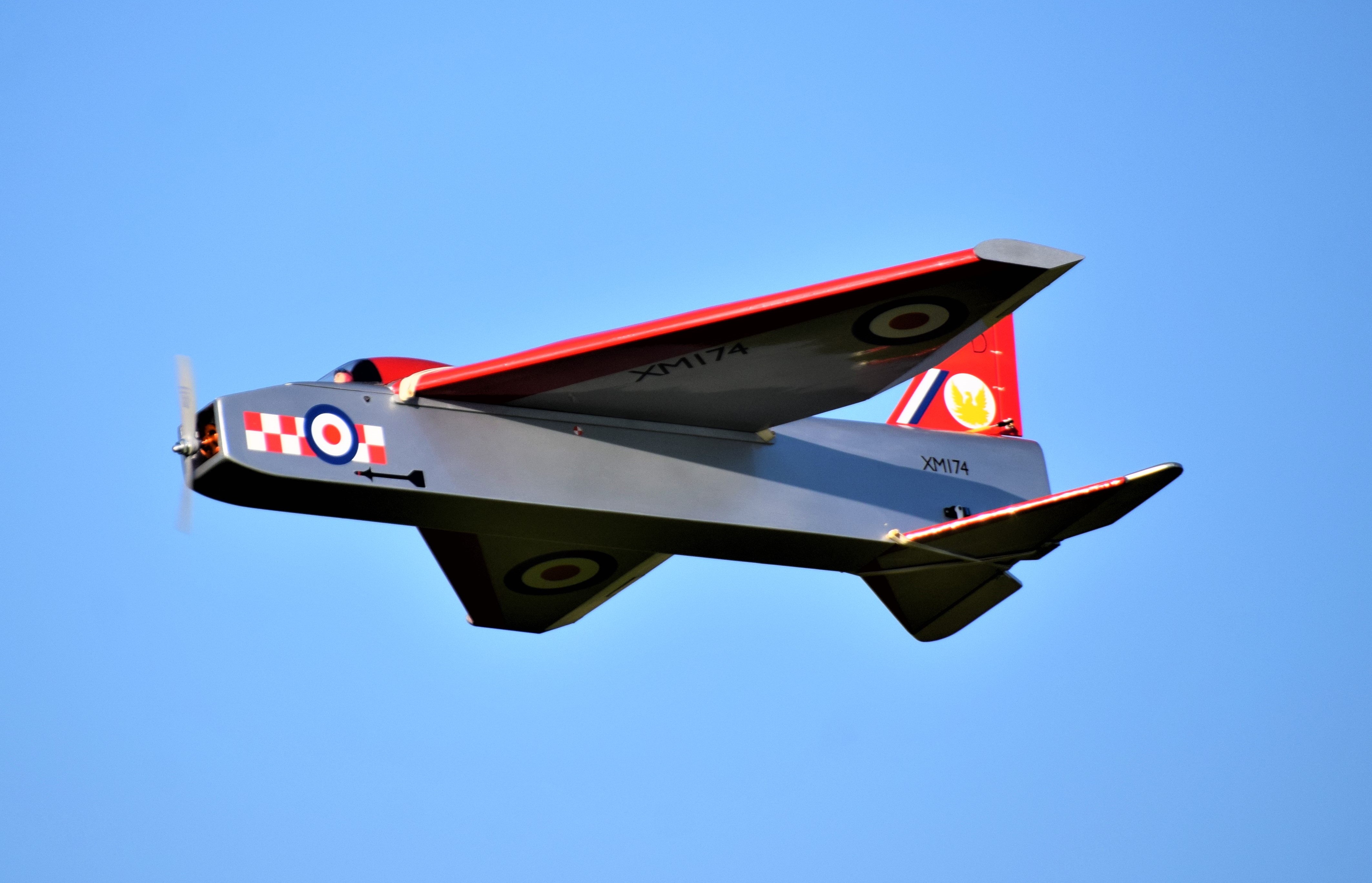 Lightning by James Osborne - 36” Semi-scale RC jet model ~ Laser-cut RIB SET