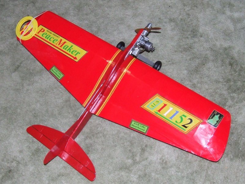 Peacemaker by George Aldrich - Control Line Stunt Model - Laser-cut Balsa Rib Set