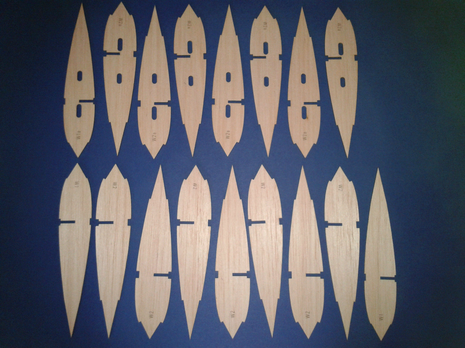 Peacemaker by George Aldrich - Control Line Stunt Model - Laser-cut Balsa Rib Set