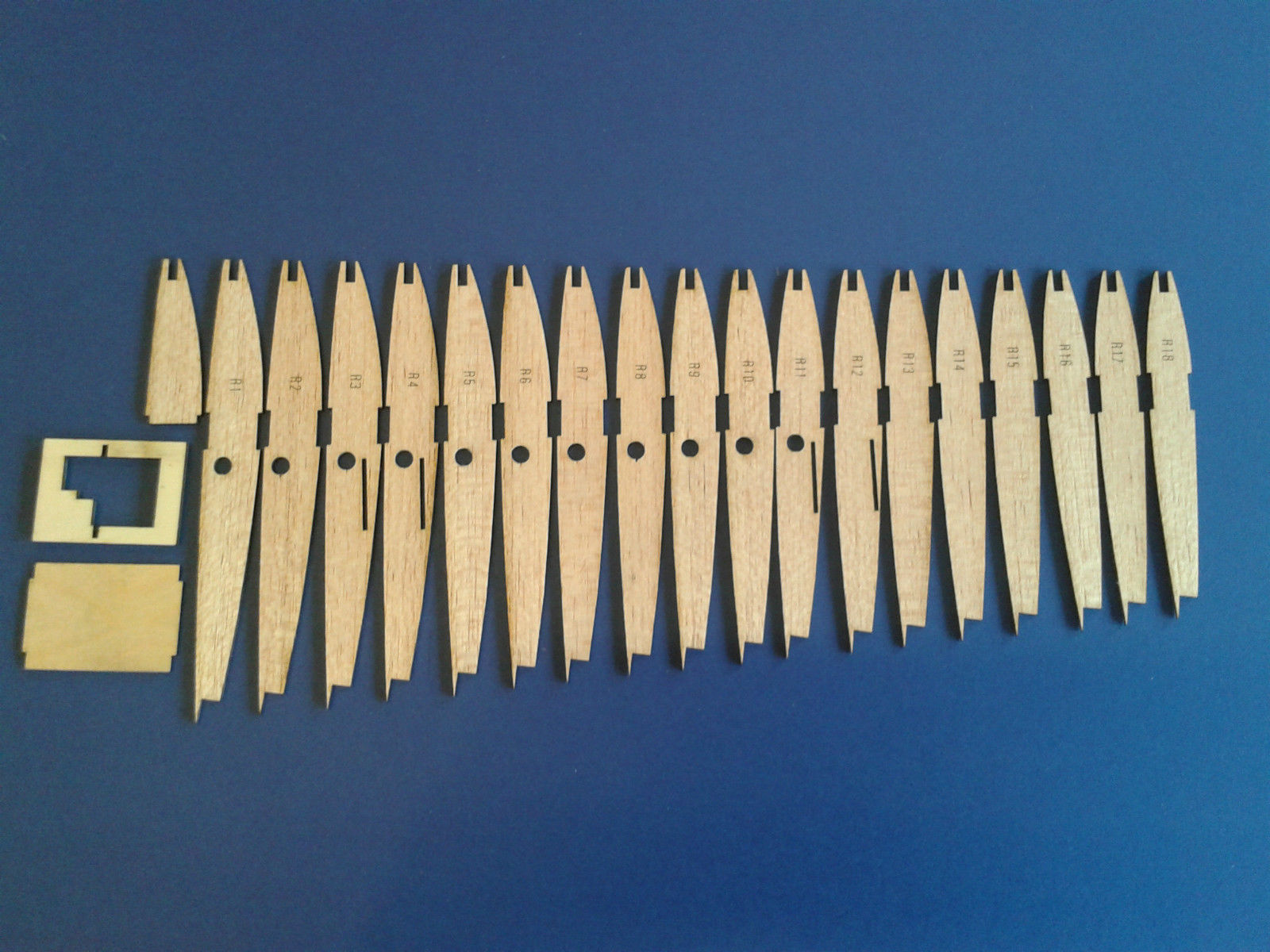 Phase 5 by Chris Foss ~ RC aerobatic slope soarer ~ Laser-cut Balsa/Ply Parts Set