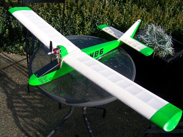 Apprentice - RC Power Assist Glider by Dave Boddington - Laser-cut Balsa Rib Set