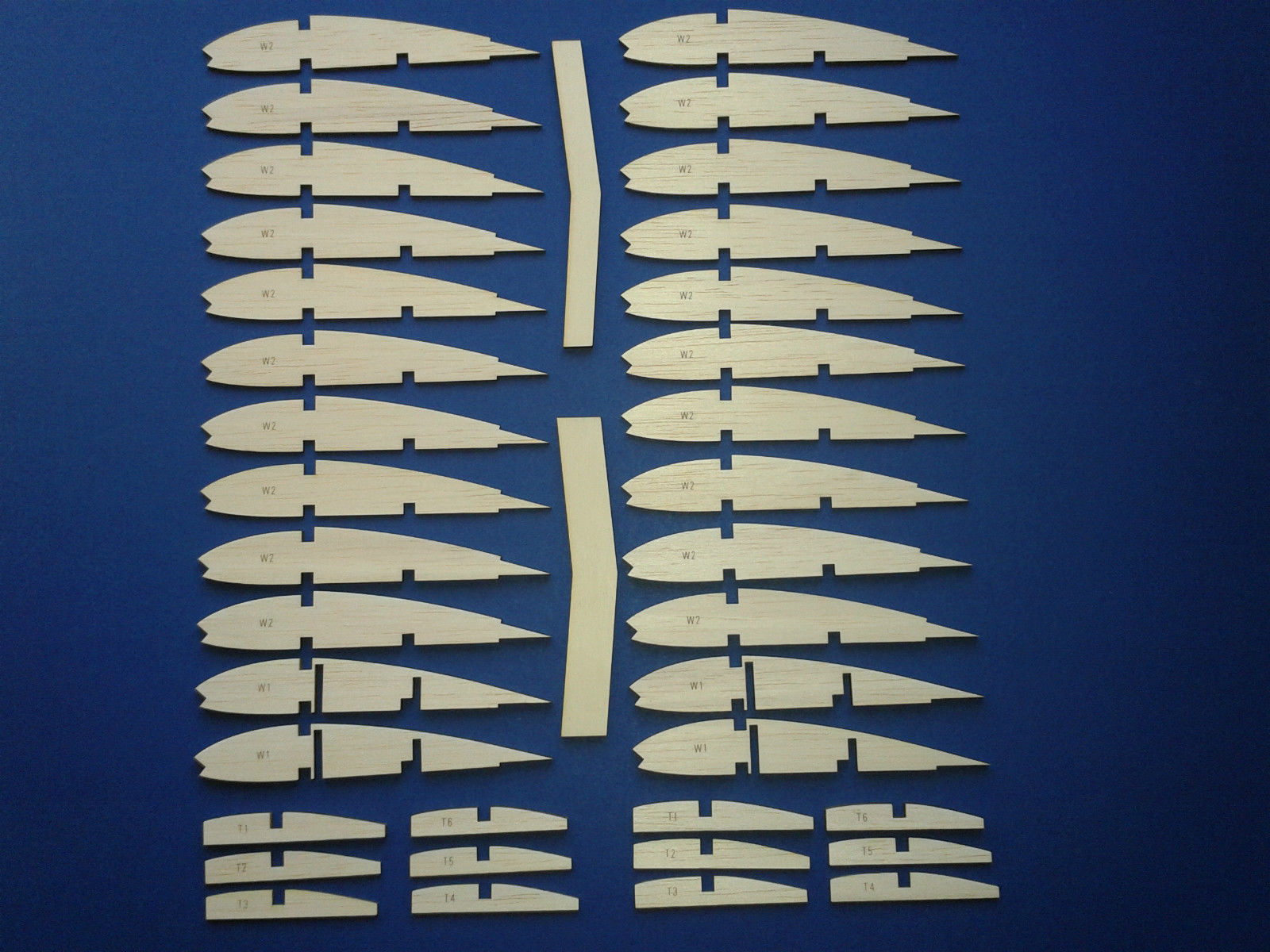 Apprentice - RC Power Assist Glider by Dave Boddington - Laser-cut Balsa Rib Set