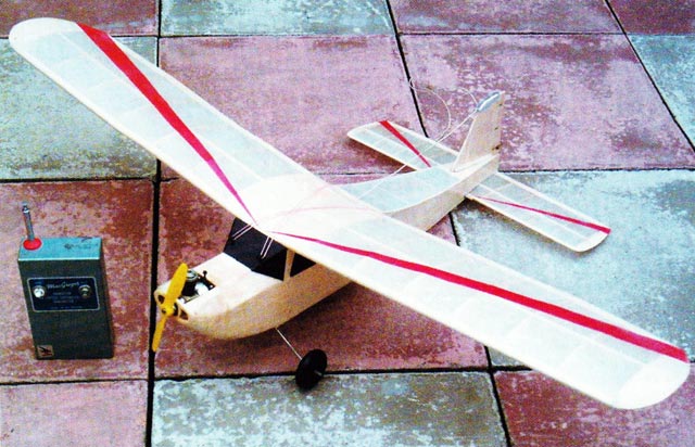 Half-Tone by Dave Platt ~ Vintage RC Model Plane ~ Laser-cut Balsa Rib Set