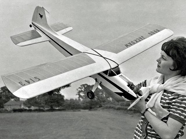 Frog Jackdaw - RC Sports Trainer Model Aircraft - Laser-cut Balsa Rib Set