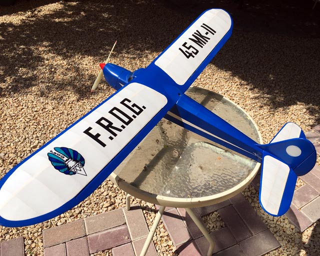 Frog 45 mkII - Vintage Model Aircraft for FF/RC - Laser-cut Rib Set