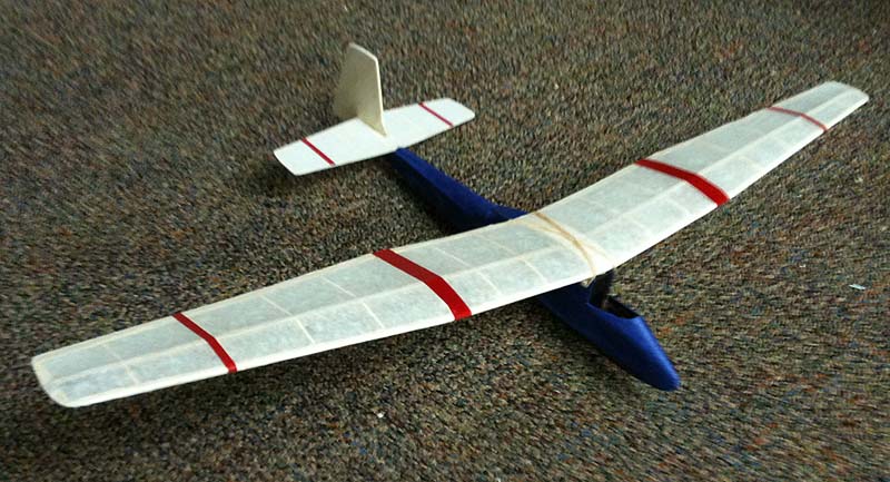 Slingsby Skylark by Frog - Semi Scale Free-flight Glider ~ Laser-cut Balsa Rib Set
