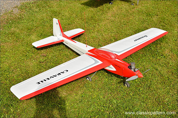 Graupner Caravelle ~ RC Sports Model Aircraft ~ Laser-cut Balsa/Ply Part Set