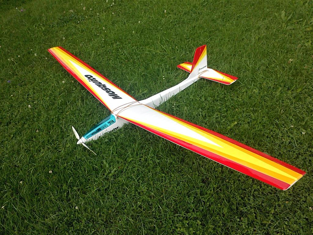 Graupner Mosquito ~ RC Model Glider & Electric Power ~ Laser-cut Balsa Rib Set
