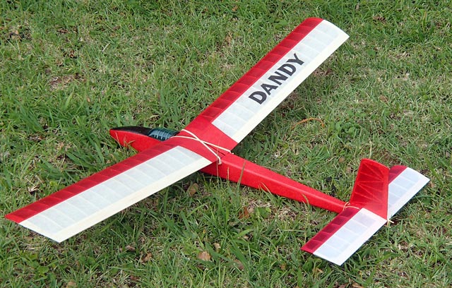 Graupner Dandy ~ Classic RC Model Glider ~ Laser-cut Balsa/Ply Rib Set