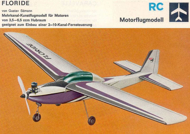 Graupner Floride - RC Sports Aerobatic Model ~ Laser-cut Balsa/Ply Parts Set