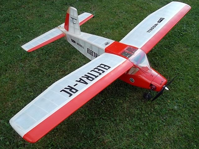 Graupner Electra ~ Classic RC Model aeroplane ~ Laser-cut Balsa/Ply Part Kit