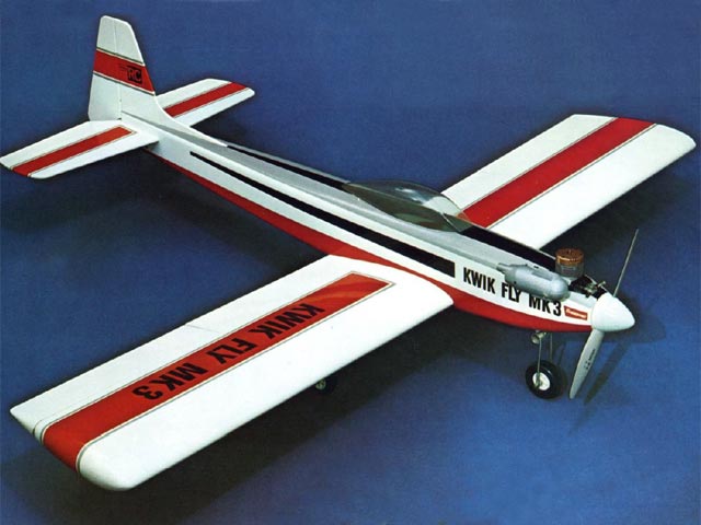 Graupner Kwik Fly Mk3 ~ RC Sports Aerobatic Model ~ Laser-cut Balsa/ply Rib Set