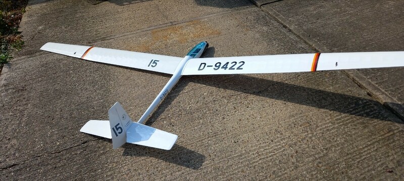 Graupner Cirrus ~ RC Semi Scale Model Glider ~ Laser-cut balsa Wing RIB SET