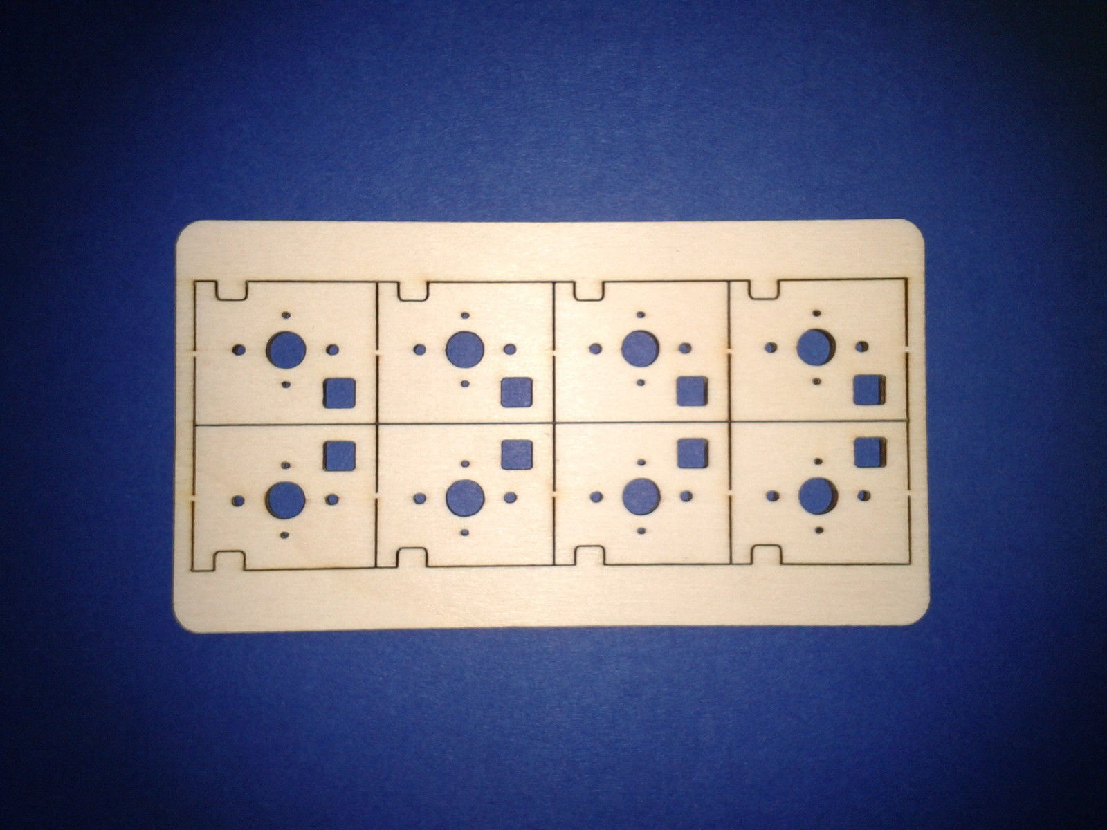 Mini Ply Firewall Mounts for RC Model Aircraft - Laser cut parts