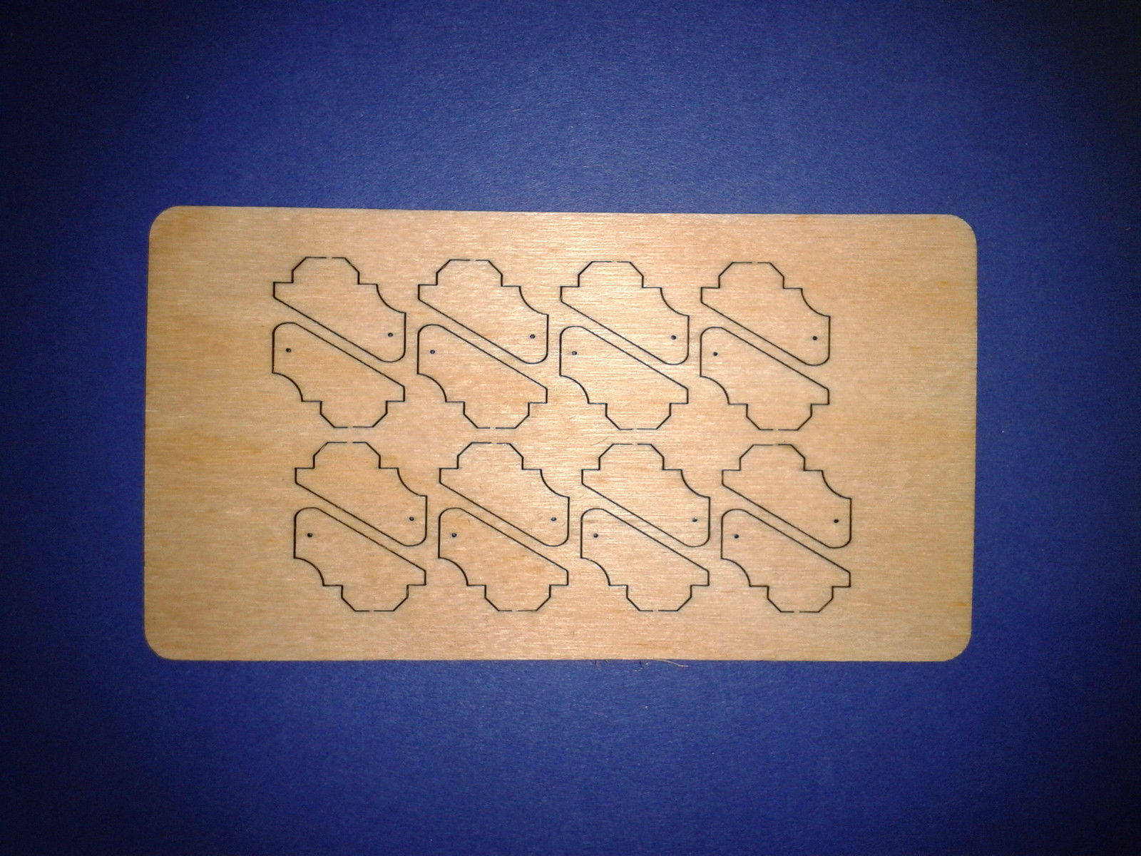 FT-1 Ply Control Horns (20x16) for RC Model Aircraft - Laser cut parts