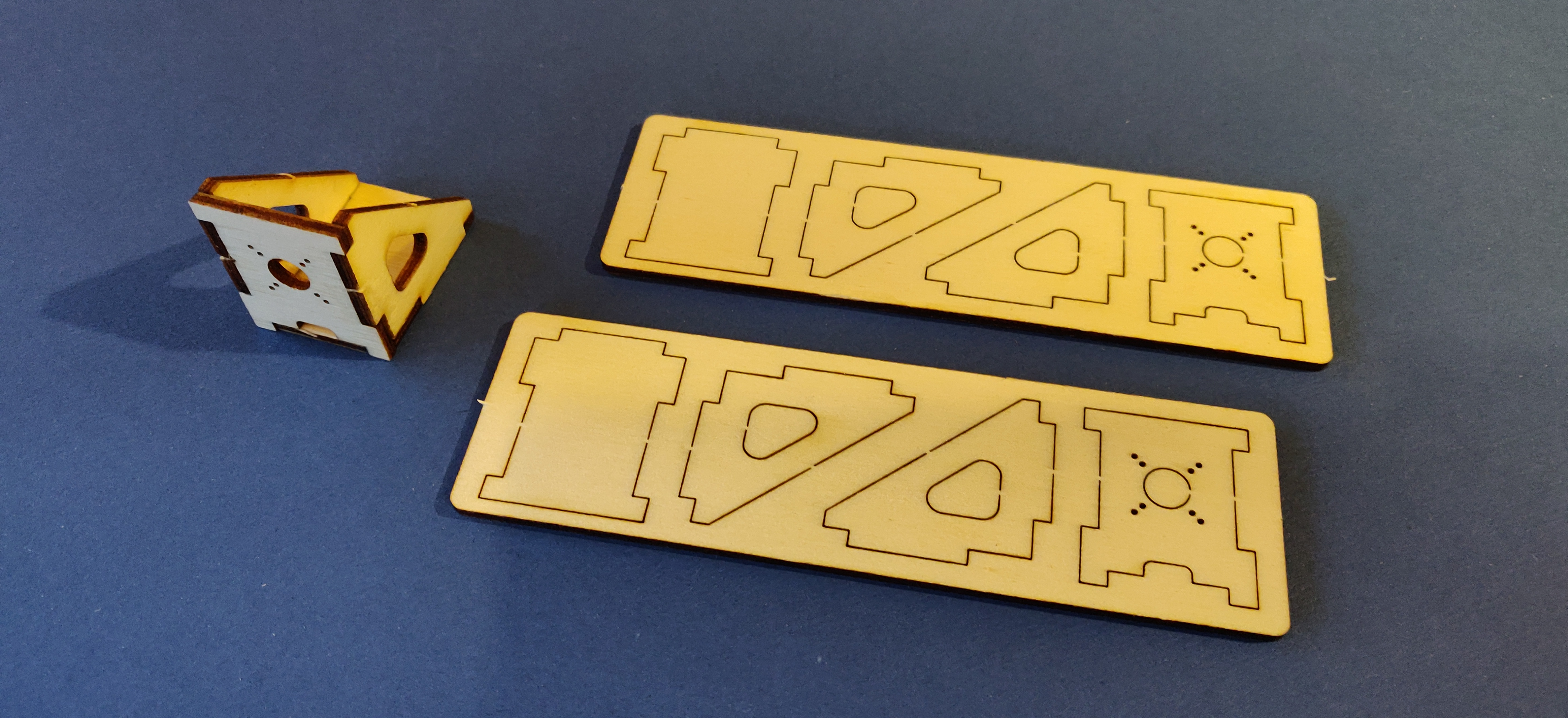 Ply Mini Motor Mounts for RC Model Aircraft - Laser cut parts