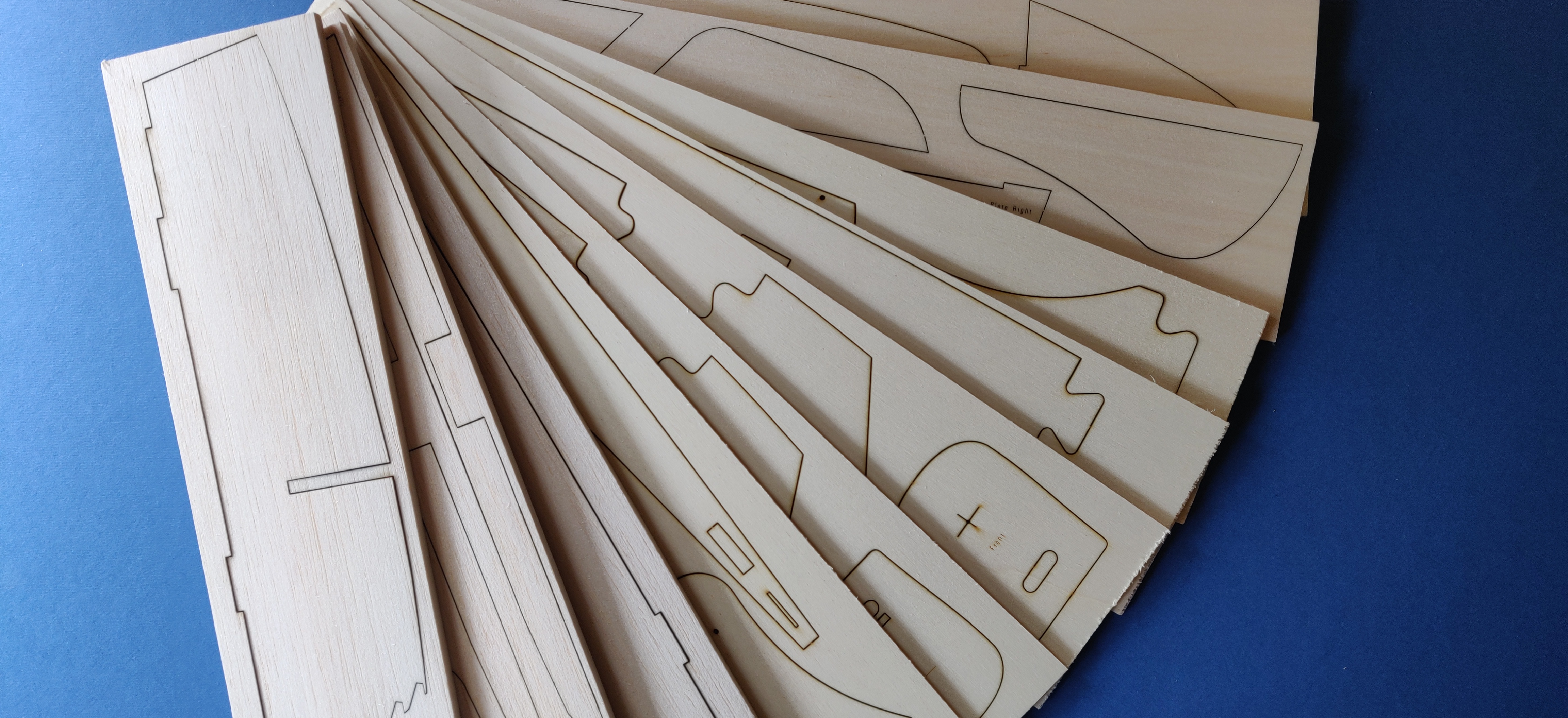JAG Autogyro by John Keats - RC Model Autogyro - Laser Cut Balsa/Ply SHORT Kit