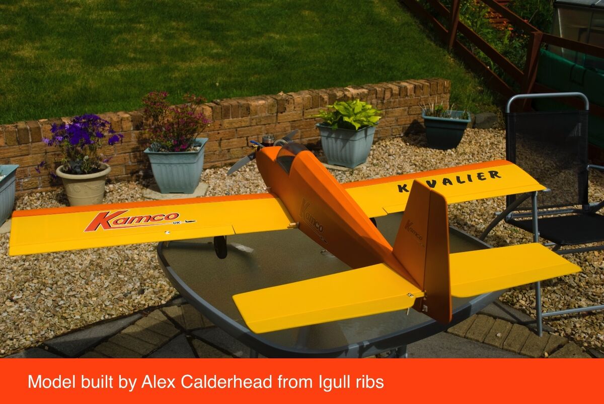 Kamco Kavalier - RC Sports Aerobatic Model Aircraft - Laser-cut Balsa WING Rib Set