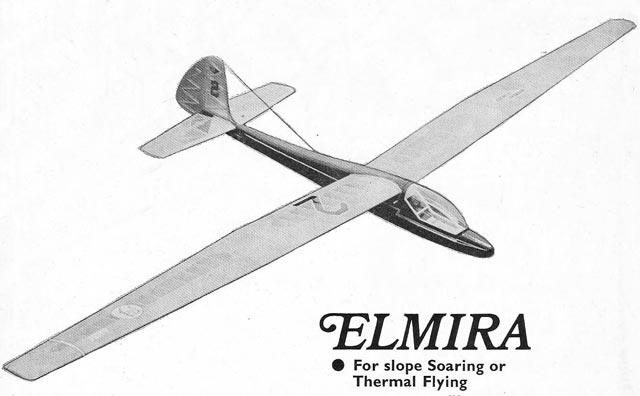 'Elmira' 116 inch RC Model Glider - Laser Cut Balsa Rib Sets