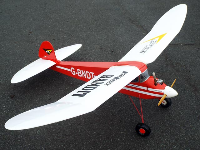 'Bandit' - KK Free-flight Model / RC suitable - Laser-cut Balsa Rib Sets