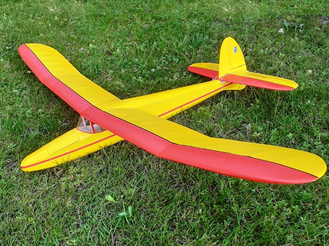 KK Chief - Vintage Model Glider RC/Free-flight - Laser-cut Balsa Rib Set