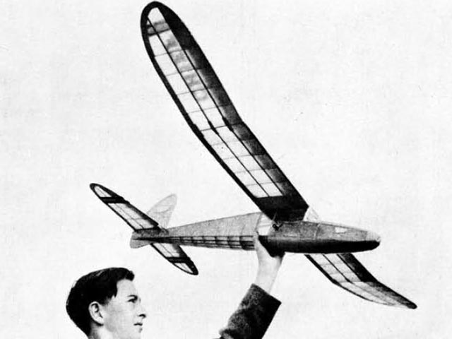 KK Chief - Vintage Model Glider RC/Free-flight - Laser-cut Balsa Rib Set