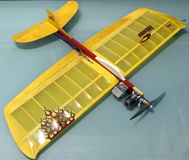 KK Firebird - Control Line Stunt Model by Ernie J Webster - Laser-cut Balsa/Ply parts