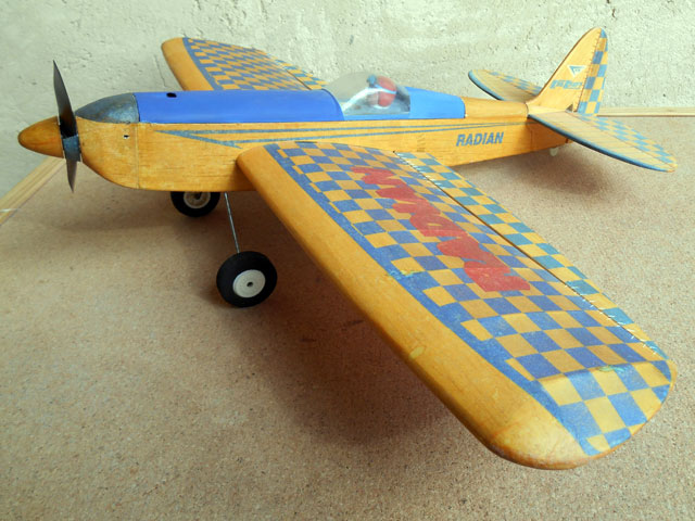 Radian - KK Control Line Model by Ernie J Webster - Laser Cut Balsa/ply Part Kit