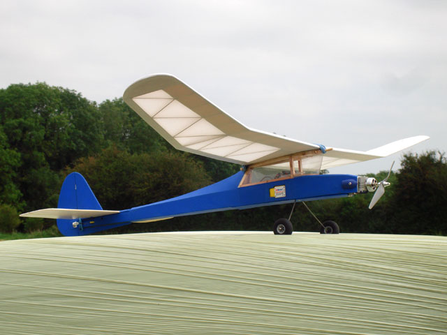 'Halo' - Classic KK Model Aeroplane - Free Flight/RC - Laser-cut Balsa Rib Set