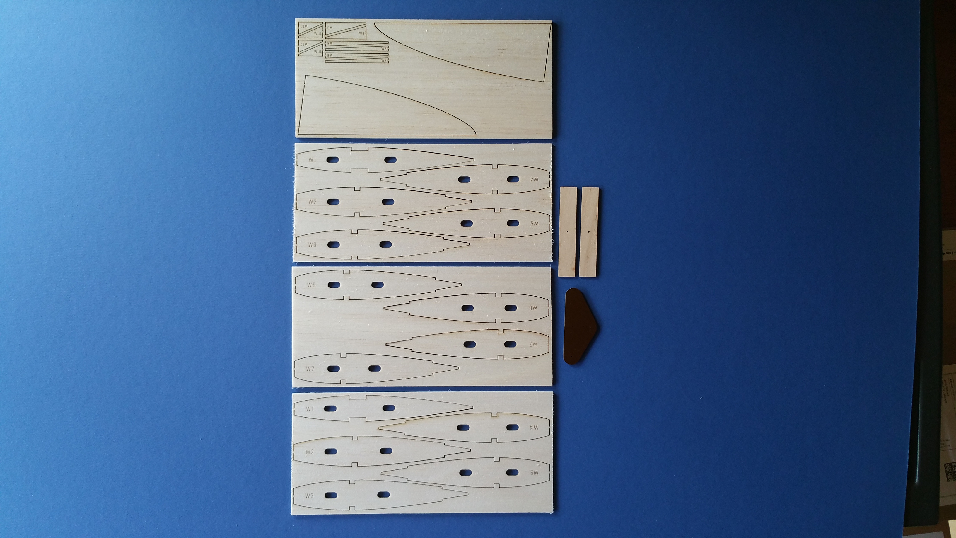 'Gazelle' by Dave Platt - Classic Control Line Model- Laser Cuts Balsa/Ply Parts