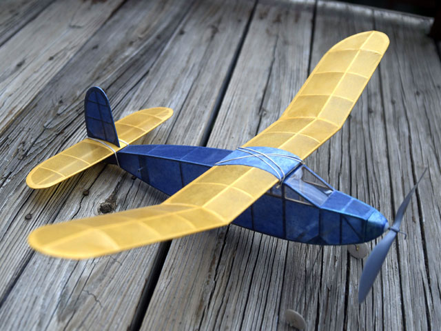 Achilles - KK Free Flight Rubber Model- Laser-cut Balsa Part Kit
