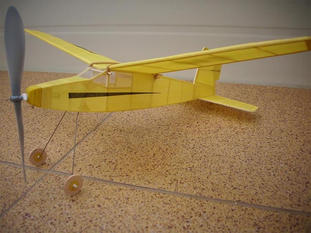 'Elf' - KK Rubber Powered Model - Laser-cut Balsa Parts