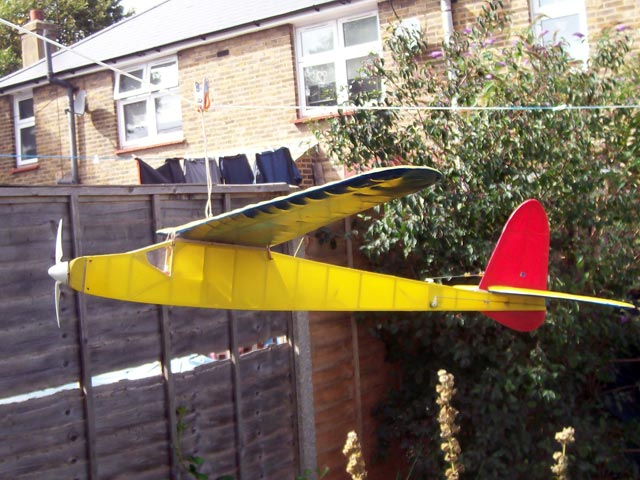 'Soarer Major' - KK Tow-line Model Glider ~ Laser-cut Balsa Rib Set
